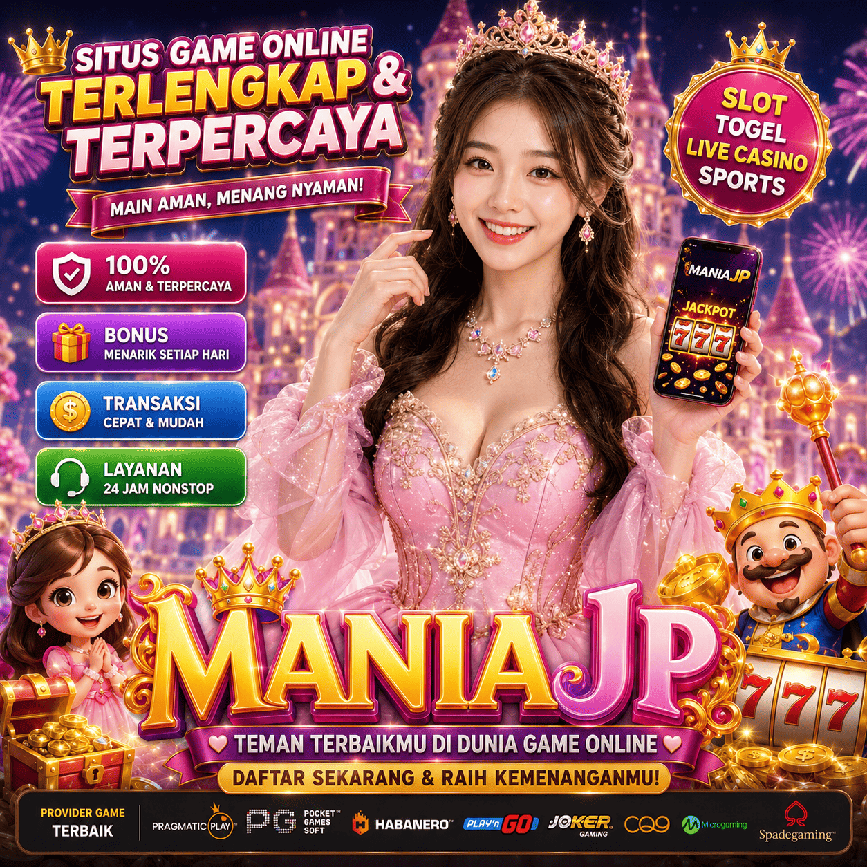 MANIAJP | Platform Referensi Arena Interaktif Terlengkap Baru